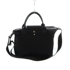 ロンシャン LONGCHAMP ル プリアージュ エナジー M トートバッグ ショルダー 折りたたみ キャンバス 黒 ブラック L1515HSR001 /AS ■OS