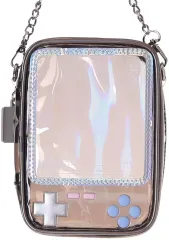 【中古】バッグ Osel 携帯ゲーム型ぬいポーチ ブラック
