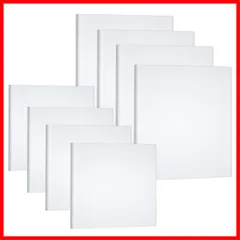 【特売】キャンバスボードB2C3 8枚/セット キャンバス 油絵キャンバス 203x203mm 、203x254mm ボールドキャンバス アクリル 水彩 油絵 画材のサムネイル