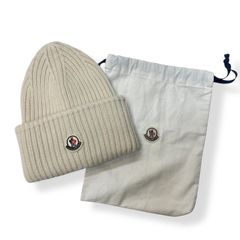 MONCLER (モンクレール) BERRETTO TRICOT ロゴ ビーニー ニットキャップ G20933B00003 M1127