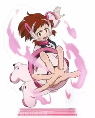 【中古】アクリルスタンド・アクリルパネル 麗日お茶子 描き下ろし  ビッグアクリルスタンド 「僕のヒーローアカデミア」