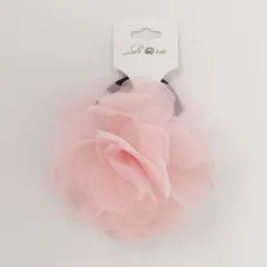☆ ピンク ☆ フリー ☆ ローズビーンヘアゴム フラワー ヘアゴム キッズ ヘア ゴム 髪飾り 子供 子ども 子供用 女の子 卒園式 入学式 卒業式 ピアノ発表会 おしゃれ かわいい 結婚式 パーティー ローズ 花 フォーマル ヘアアレンジ