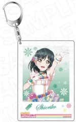 【中古】キーホルダー 三船栞子(Love U my friends ver.) インスタントフォト風キーホルダー 「ラブライブ!虹ヶ咲学園スクールアイドル同好会」