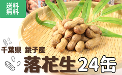 【千葉県産】殻付きやわらか塩ゆで落花生 100g×24缶セット｜無添加・長期保存可能｜おつまみ・BBQ・非常食に最適