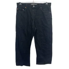 Levi's 505 デニムパンツ W36 ブラック リーバイス ジップアップ ビッグサイズ カジュアル アメカジ 古着卸 アメリカ仕入 2504-370