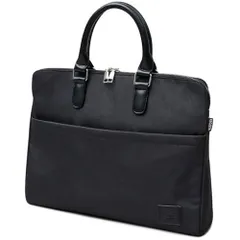☆ BLACK-B ☆ SYNTHETIC LEATHER BRIEFCASE ビジネスバッグ メンズ ブリーフケース レディース 通勤 通学 a4 オフィス カジュアル 出張 大容量 お仕事 鞄 パソコン カバン シンプル 無地 書類かばん 合皮 レザー調
