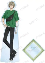 【中古】アクリルスタンド・アクリルパネル 白石蔵ノ介(トランプモチーフ私服ver.) 描き下ろしイラスト 特大アクリルスタンド 「新テニスの王子様」
