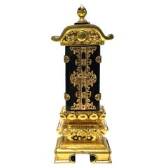 繰り出し位牌　回出位牌　22.5cm　純三方金二重回　仏壇　仏具