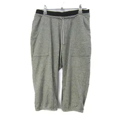 ナイキ クロップドパンツ ドライフィット ハーフパンツ スポーツウエア ボトムス レディース Mサイズ グレー系 NIKE 【中古】