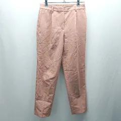 ◇ PLST プラステ シンプル カジュアル きれいめ ビジネス ワークパンツ サイズS オレンジ ベージュ系 レディース E  【1404020013542】