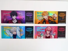 4枚セット にじさんじ NIJISANJI ＆ NIJISANJI EN HEROES Half Anniversary ランダムホログラムチケット風カード Oriens