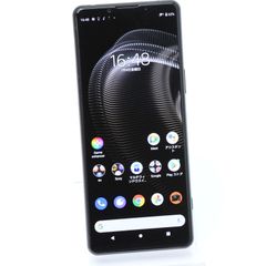 【未使用に近い】au SIMフリー SOG05 Xperia 5 III フロストブラック