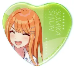 【中古】バッジ・ビンズ 紫雲清夏 「学園アイドルマスター POP UP SHOP in GiGO トレーディングハート缶バッジ」