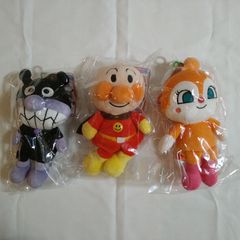 アンパンマン，バイキンマン，ドキンちゃんセット