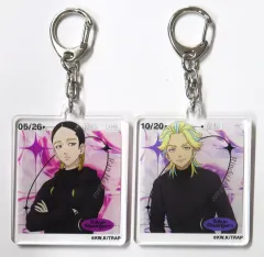 【中古】キーホルダー 灰谷蘭＆灰谷竜胆 ペアアクリルキーホルダー 「東京リベンジャーズ」