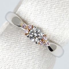 TIFFANY&Co. ティファニー ハーモニークラスター リング ダイヤ・ピンクダイヤ Pt950/Au750