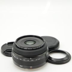 ■ほぼ新品■ FUJIFILM Gマウント 交換レンズ フジノン 単焦点 標準 50mm F3.5通し 防塵防滴耐低温 リニアモーター(静音) 絞りリング F GF50MMF3.5 R LM WR