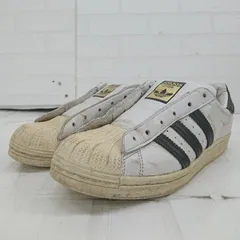 ◇ ◎ adidas アディダス SUPERSTAR LACELESS FV3017 スリッポンシューズ サイズ23.5ｃｍ ホワイト ブラック レディース E  【1306050031674】