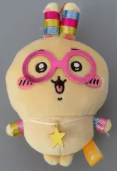 ちいかわ 光る！！輪っかをつけた　うさぎ　マスコット ぬいぐるみ　キーホルダー ちいかわ 光る!! 輪っかをつけたうさぎマスコット - メルカリ