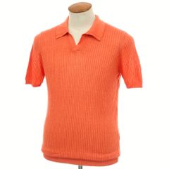 SILENCE (サイレンス) ゴートスエードフードブルゾン オレンジ