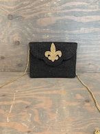 バッグUSAインポート / Fleur-De-Lis Rhinestone Party Bag