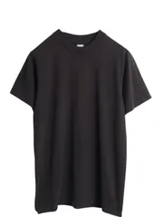 【お得なクーポン配布中!】 90s USA製 スクリーン スターズ 無地 半袖 Tシャツ メンズ М 黒 古着 オールド シングルステッチ カットソー トップス シンプル ブラック