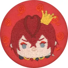 【中古】バッジ・ピンズ リドル・ローズハート 「ディズニー ツイステッドワンダーランド 刺繍缶バッジ(LINEツムツムアート)」 ANIPLEX＋限定