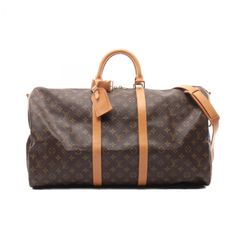 LOUIS VUITTON ルイ・ヴィトン キーポル バンドリエール55 モノグラム ボストンバッグ