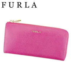 【最大30％OFF★ウィンターセール】フルラ 長財布 ブランド財布 さいふ L字ファスナー 財布 アウトレット 夏 アイテム 自分用 パープル ゴールド レザー ロゴ 送料無料 p925