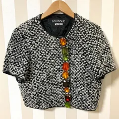 【ブティックモスキーノ】ジャケット モスキーノ MOSCHINO テーラードジャケット 紺ブレザー ダブル