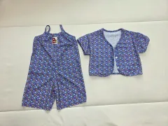 花柄 離乳する ロンパー カーディガン セット 90 サイズ