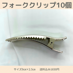 newフォーククリップ10個セット