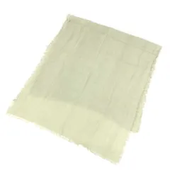美品 asauce meler アソースメレ  ストール  ライトグリーン  リネン100％ レディース　240001113398
