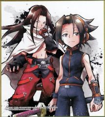 [중고] 종이 제품 아사쿠라 잎 & 하오 미니 색 종이 색상 이거 [이치 반 쿠지 SHAMAN KING 제 2 탄] E상