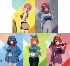 【中古】クリアファイル 全5種セット A4クリアファイル 「MOLLY.ONLINEスクラッチ 映画 五等分の花嫁」 D賞