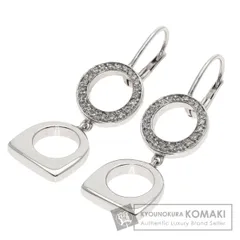 フレッド FRED ピアス サクセス K18YG K18WG 【箱・保付き