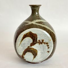 陶芸家　辻田岳秀　花瓶　花入　工芸品　伝統工芸品　茶道具 志野 一見力強いが‥ どことなく優しく温かみがある茶碗 私の理想