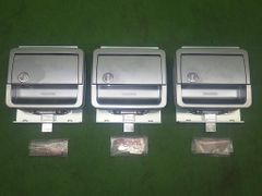 【未使用】デコトラ  タキゲン ラッチ式 平面ハンドル 鍵付き 3点