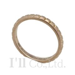 BOUCHERON　ブシュロン　キャトル　クル　ド　パリ　リング　スモール　JAL01164　750PG　＃50　ブランドジュエリー　アクセサリー　指輪　K18PG　750ピンクゴールド　18金　Au750　マリッジ【中古】【74574】