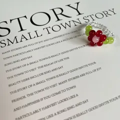 ビーズリング　指輪　韓国ファッション