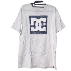 MB1 DC SHOES(ディーシーシュー) 半袖Tシャツ　ロゴプリント　白　メンズ　Mサイズ