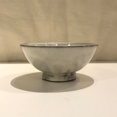 やちむん　島常信　4.5寸粉引マカイ