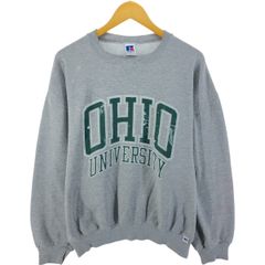 古着 90年代 ラッセル Russell OHIO オハイオ大学 カレッジスウェットシャツ トレーナー USA製 メンズXL相当 ヴィンテージ/eaa526875