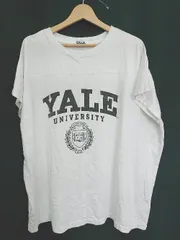 ◇ Θ　Φ AMERICAN HOLIC コットン100% ノースリーブ Tシャツ　カットソー サイズ表記なし ホワイト メンズ P  【1409090035357】