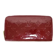 LOUIS VUITTON ルイヴィトン ヴェルニ ジッピーウォレット ルージュフォーヴィスト M91536 | 長財布 ラウンドジップ モノグラム カーフスキン | エナメル レッド | フランス製 | ファッション アイテム【レディース】【中古】