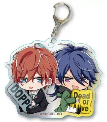 【中古】キーホルダー・マスコット(キャラクター) 観音坂独歩＆有栖川帝統(ペア柄ver.) ぎゅぎゅっとアクリルキーホルダー 「ヒプノシスマイク -Division Rap Battle-」