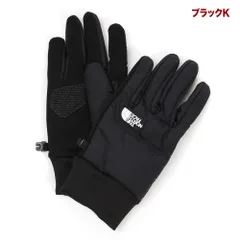 【ブラックK】ノースフェイス 手袋 スマホ メンズ レディース THE NORTH FACE ザ・ノース・フェイス ヌプシ イーチップ グローブ 防水 防寒 スマートフォン対応 スマホ対応 おしゃれ アウトドア 大きいサイズ 黒 NN62520