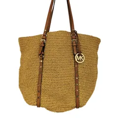 マイケルマイケルコース Michael Michael Kors Studded Straw Shopper Tote レディース 表記無 