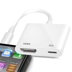 【新品】iPhone HDMI変換ケーブル 同じ画面テレビ 接続ケーブル 携帯の画面をテレビに映す TV大画面 4K/1080P 設定不要 送料無料 匿名配送