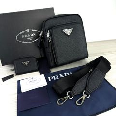 PRADA メンズ メッセンジャーバッグ カメラバッグ